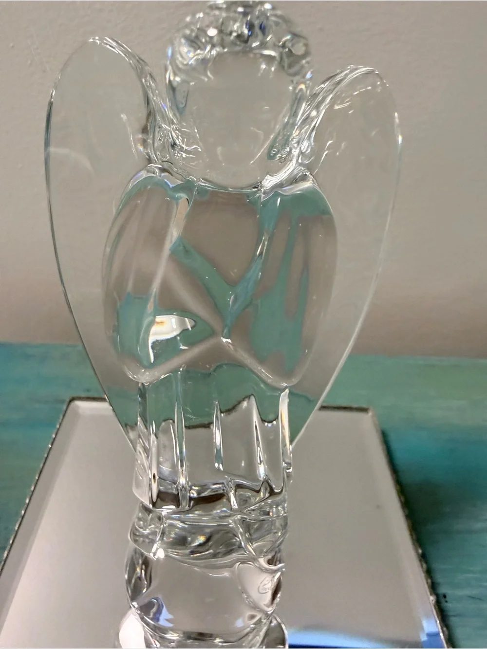 Baccarat Clear Crystal Angel Figurine Set